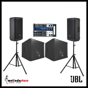 Paket Sound System Portable Outdoor JBL C